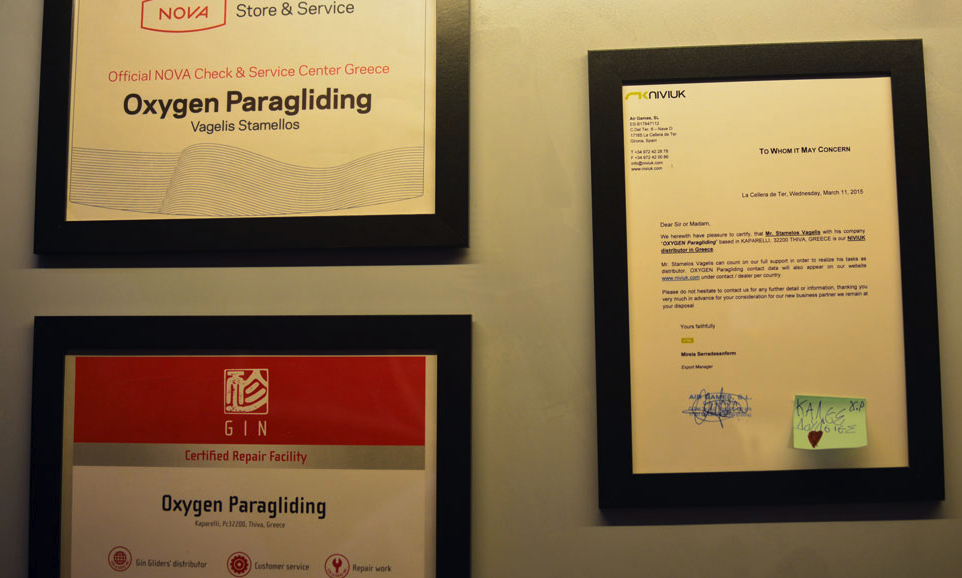 PARAPENTE - OXYGEN PARAGLIDING